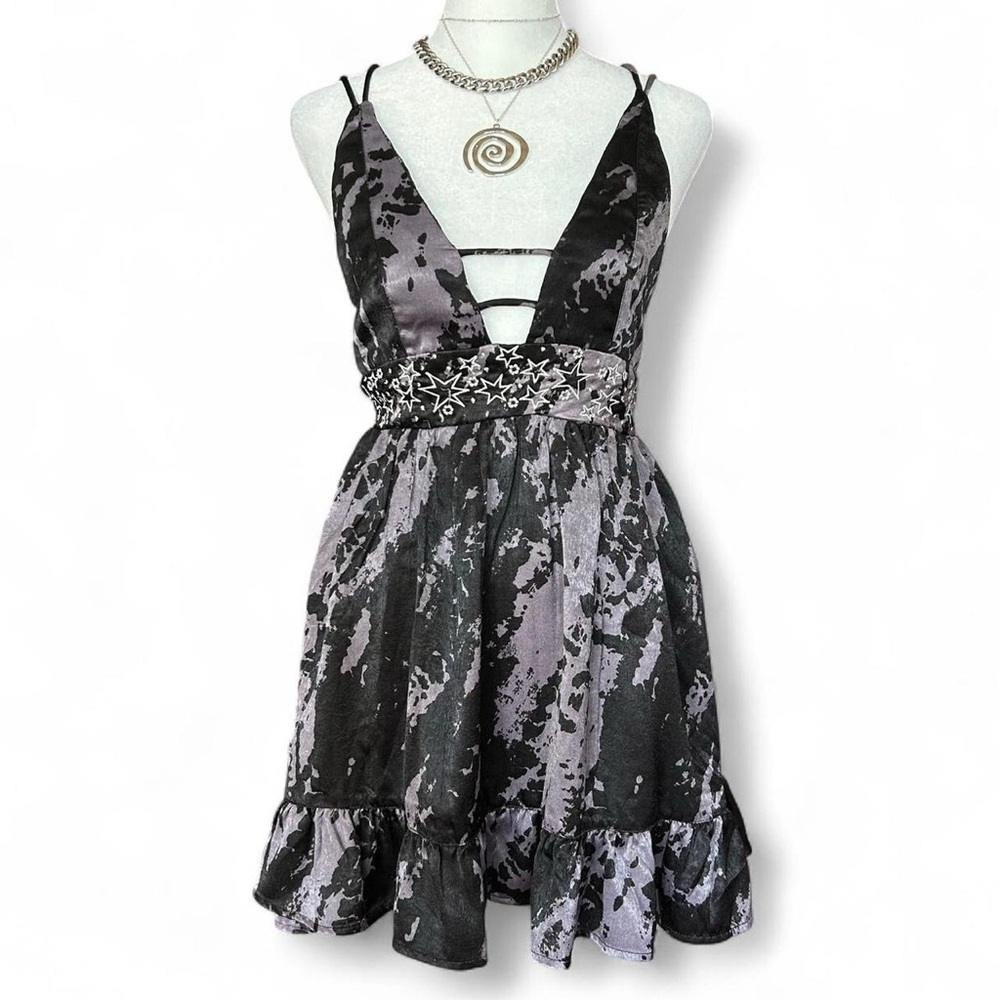 SOLD Urban Outfitters Naomi Strappy Mini Dress S - Picture 1 of 8